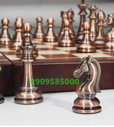 SALE XUÂN QUÝ MÃO: Bộ cờ vua hợp kim đồng đặc size lớn siêu chất lượng